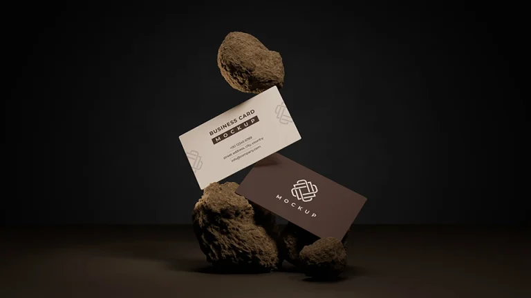 business card mockup template