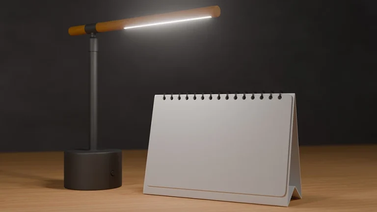 desk calendar mockup template