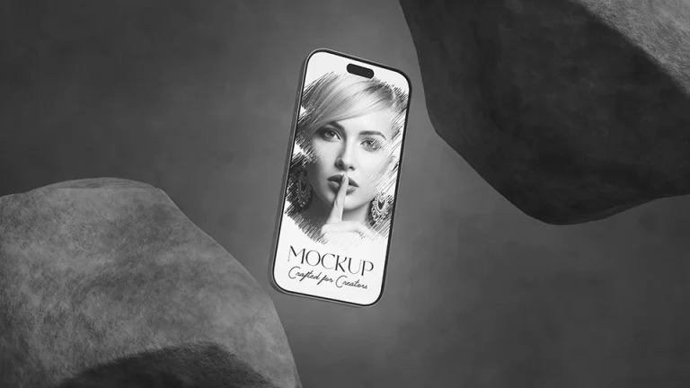 smartphone mockup template