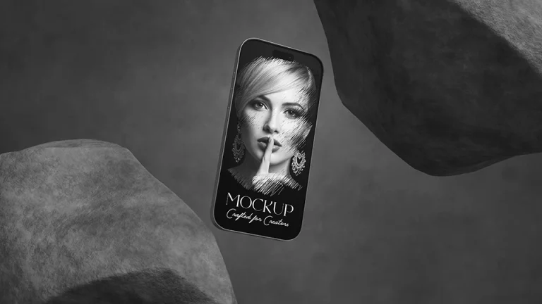 smartphone mockup template