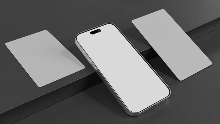 smartphone screen mockup